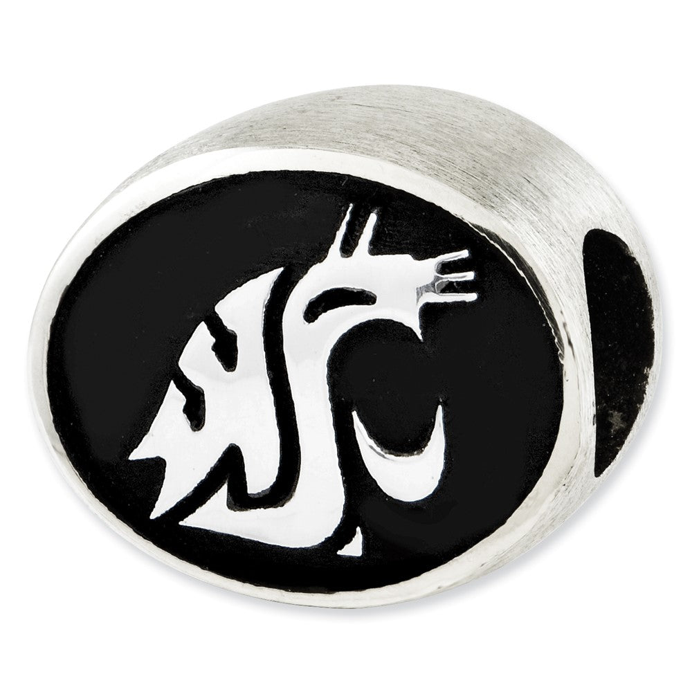 Sterlingsilber Antikisiert Washington State University Collegiate Perle