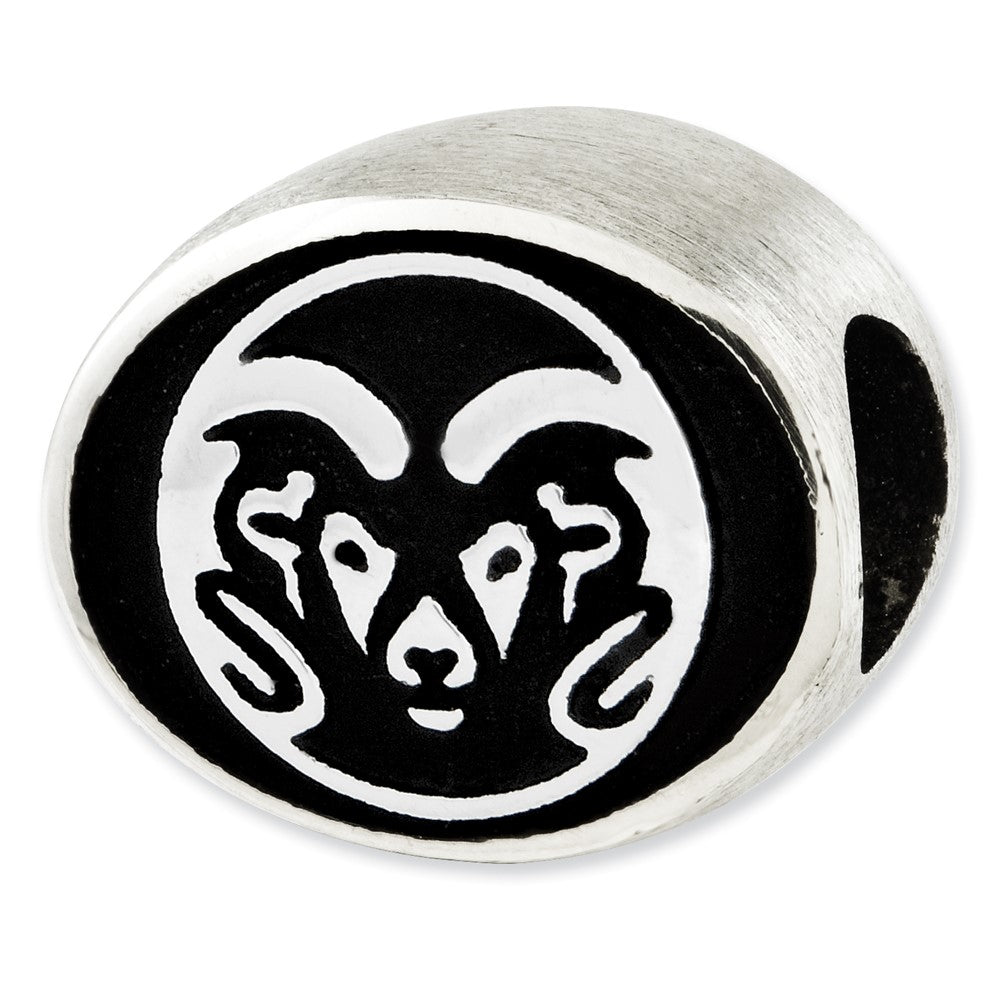 Sterlingsilber Antikisiert Colorado State University Collegiate Perle