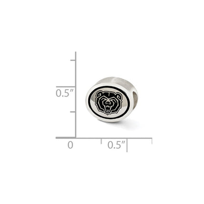 Sterlingsilber Antikisiert Missouri State University Collegiate Perle