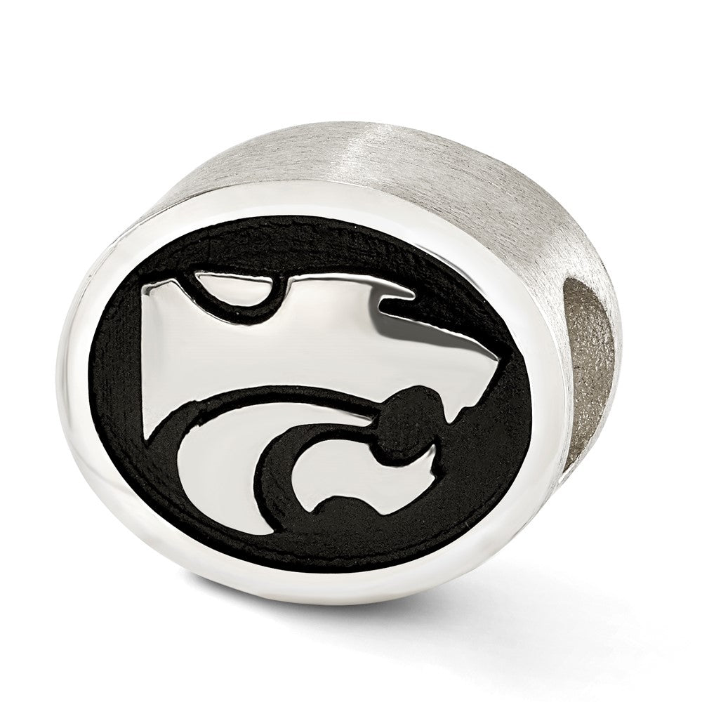 Sterlingsilber Antikisiert Kansas State University Collegiate Perle