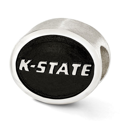 Sterlingsilber Antikisiert Kansas State University Collegiate Perle