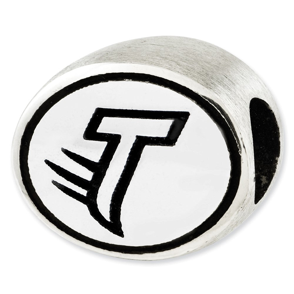 Sterlingsilber Antikisiert Towson University Collegiate Perle