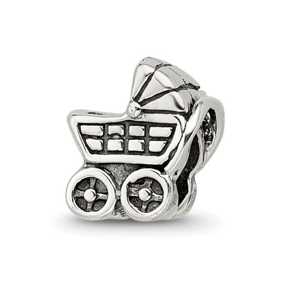 Sterlingsilber Reflections Baby Carriage Perle