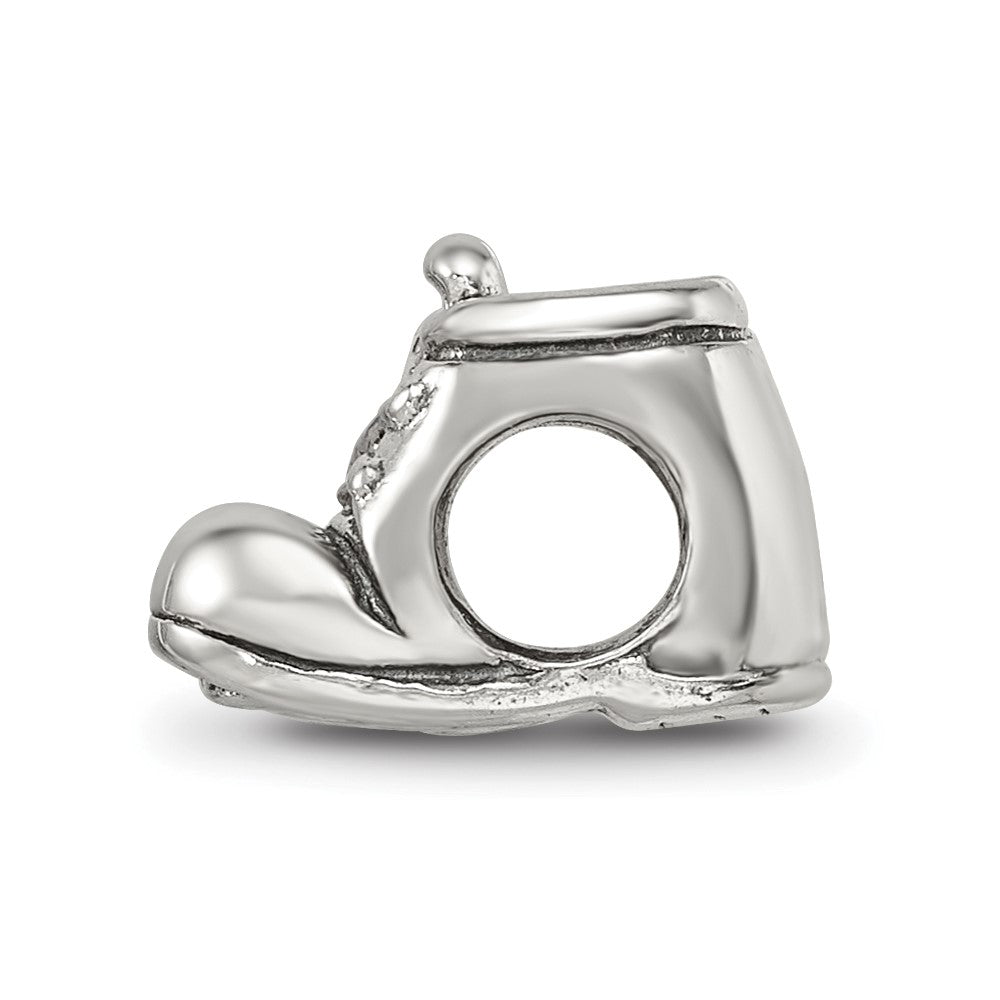 Sterlingsilber Reflections Baby Schuh Perle