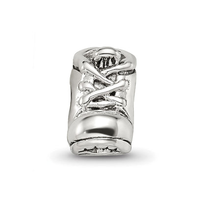Sterlingsilber Reflections Baby Schuh Perle