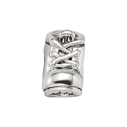 Sterlingsilber Reflections Baby Schuh Perle
