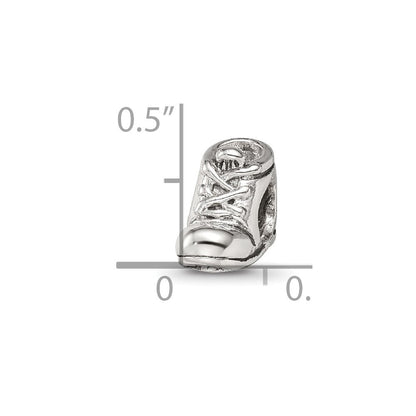 Sterlingsilber Reflections Baby Schuh Perle