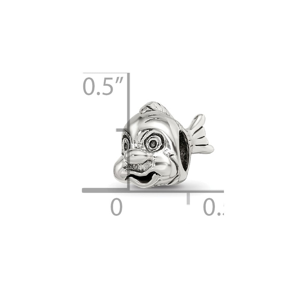 Sterlingsilber Reflections Fisch Perle