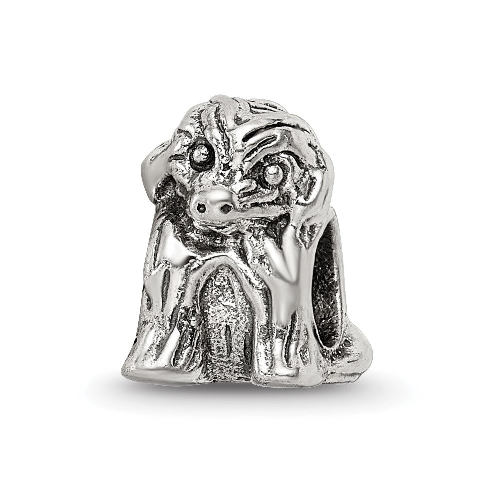 Sterlingsilber Reflections Sitting Puppy Perle