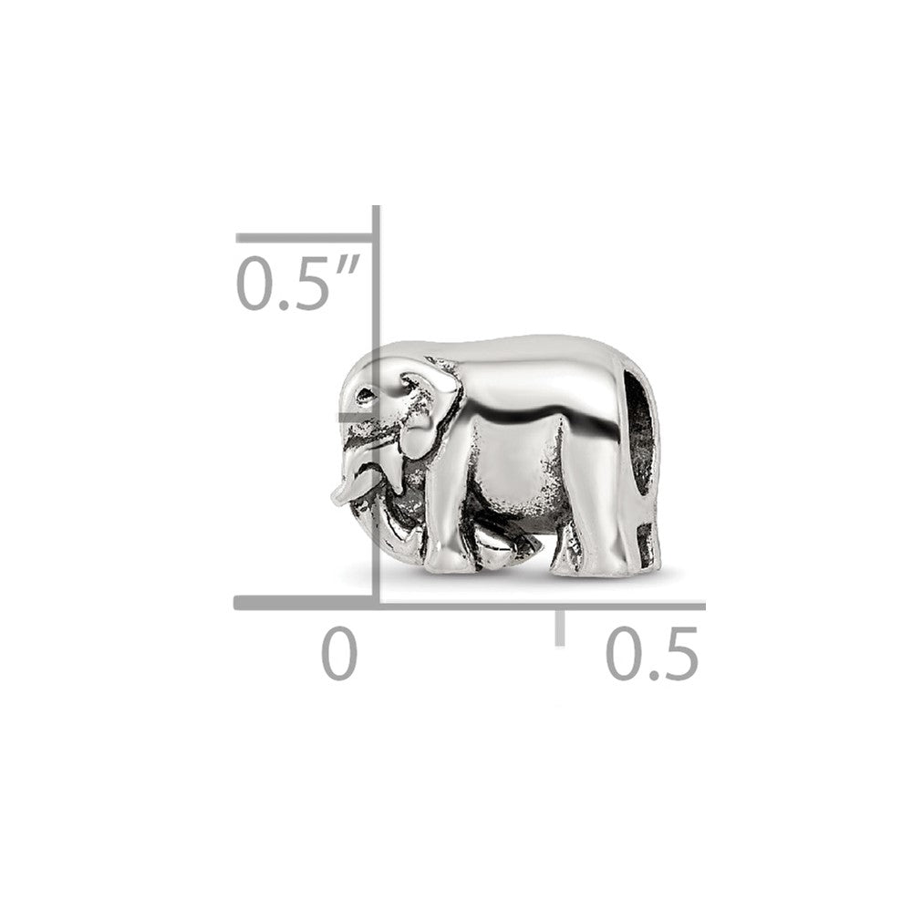Sterlingsilber Reflections Elefant Perle