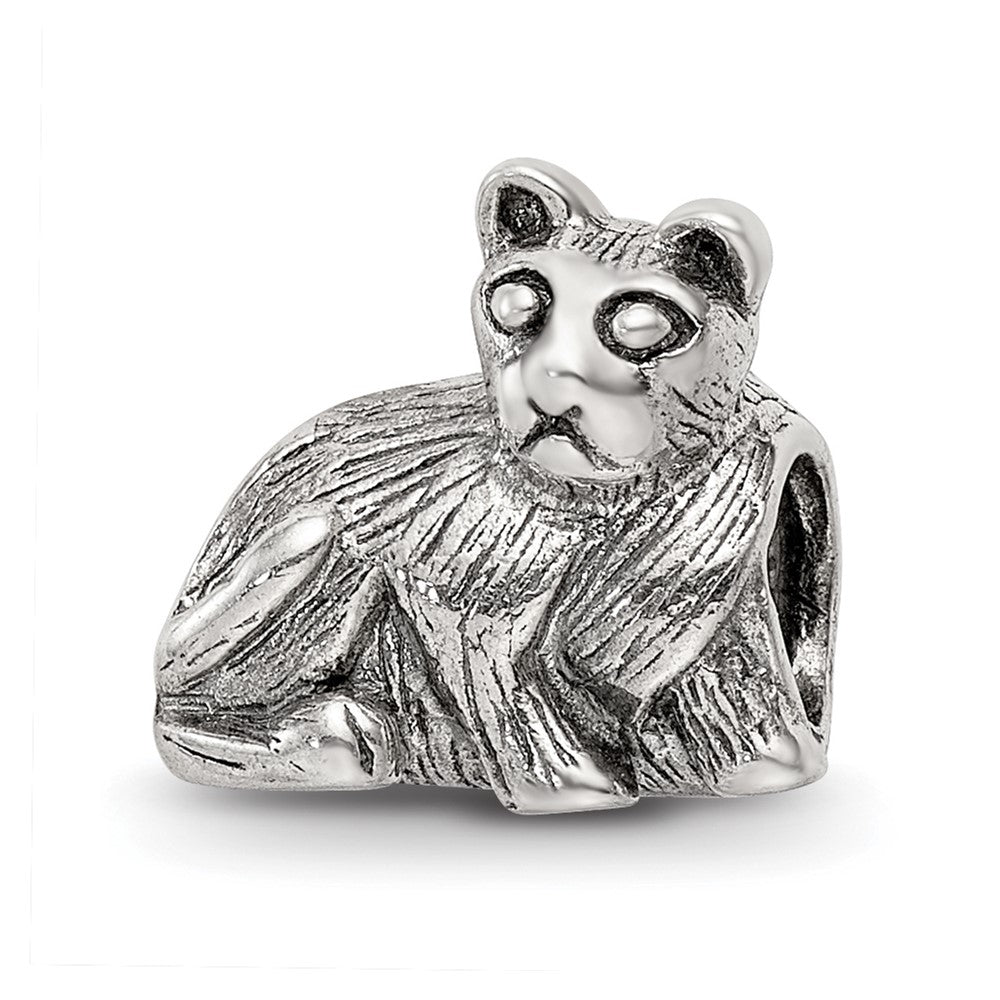 Sterlingsilber Reflections Katze Perle