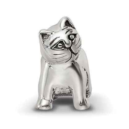 Sterlingsilber Antik Reflections Katze Perle