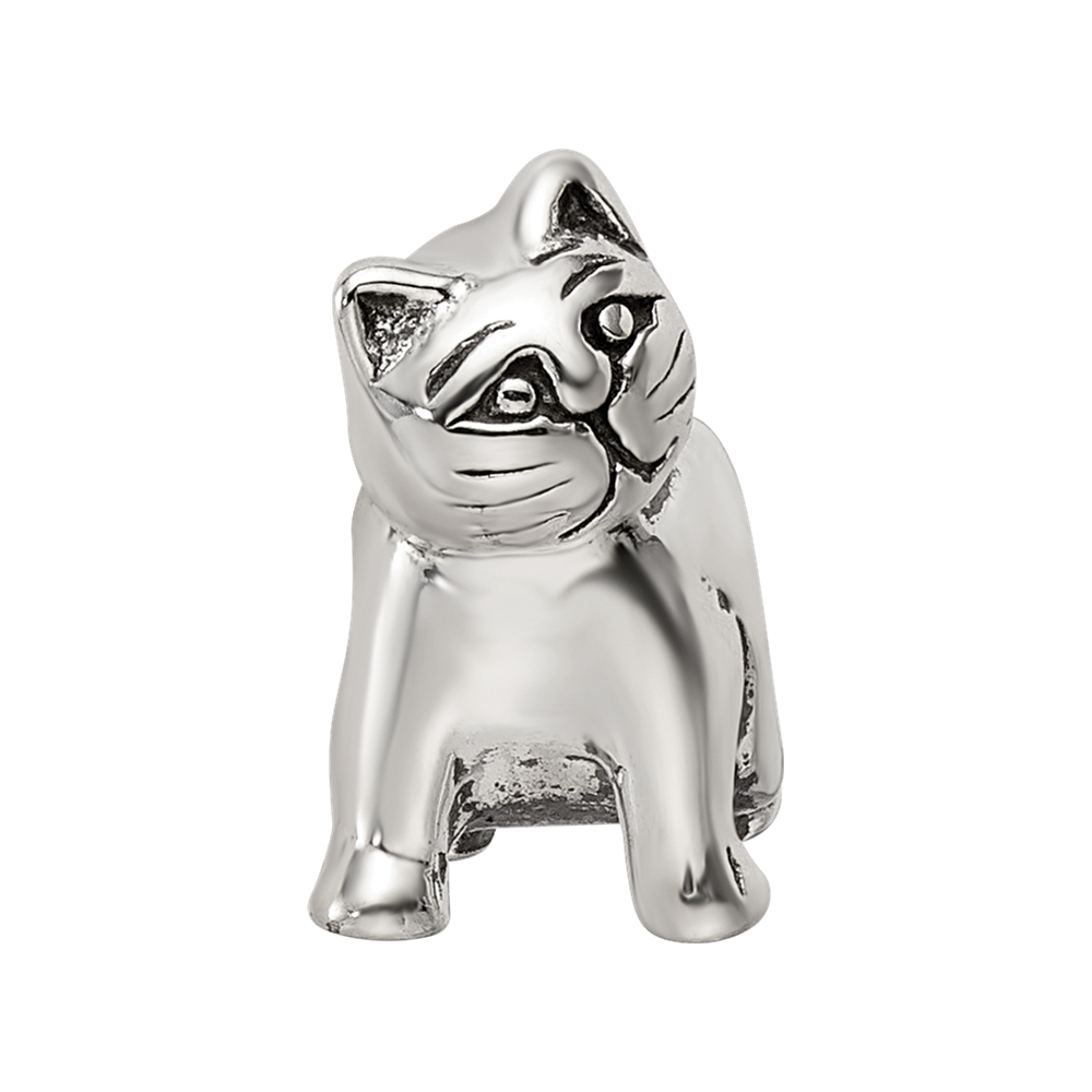 Sterlingsilber Antik Reflections Katze Perle