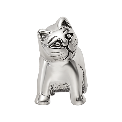 Sterlingsilber Antik Reflections Katze Perle