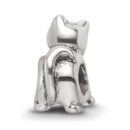 Sterlingsilber Antik Reflections Katze Perle