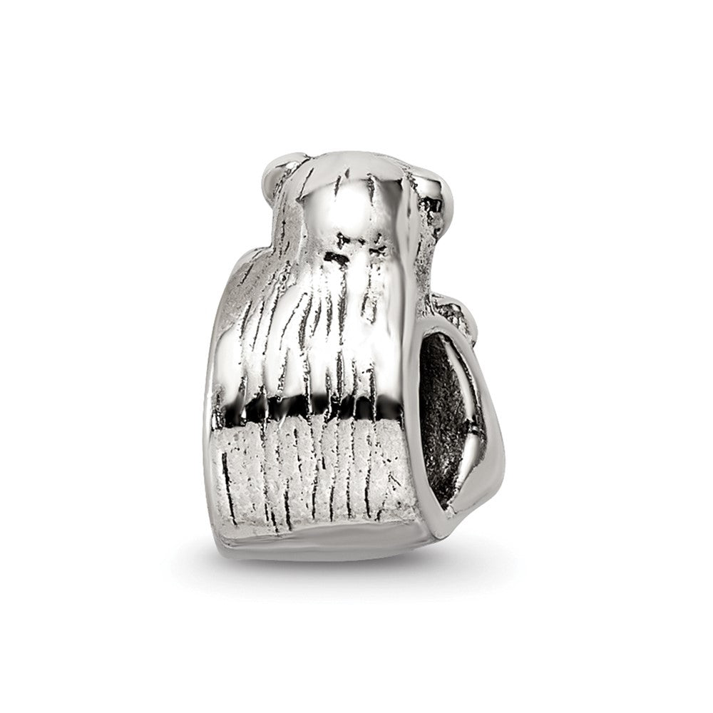 Sterlingsilber Reflections Mama & Baby Monkey Perle