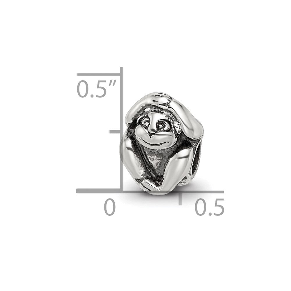 Sterlingsilber Reflections Monkey Perle