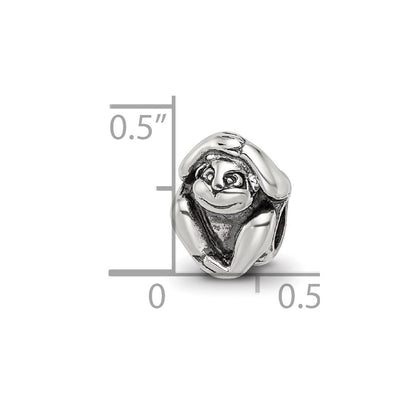 Sterlingsilber Reflections Monkey Perle