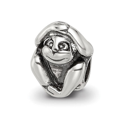 Sterlingsilber Reflections Monkey Perle