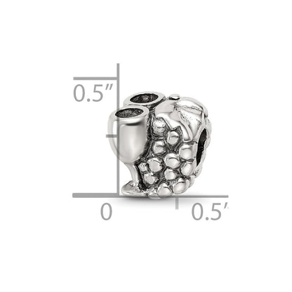 Sterlingsilber Reflections Grapes & Glasses Perle