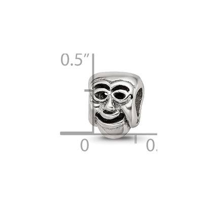 Sterlingsilber Reflections Comedy Mask Perle