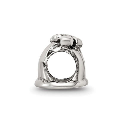 Sterlingsilber Reflections Zirkonia Bell Perle
