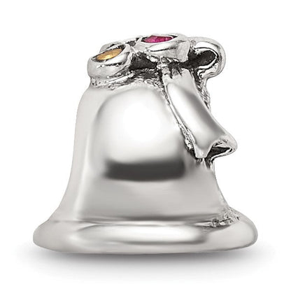 Sterlingsilber Reflections Zirkonia Bell Perle