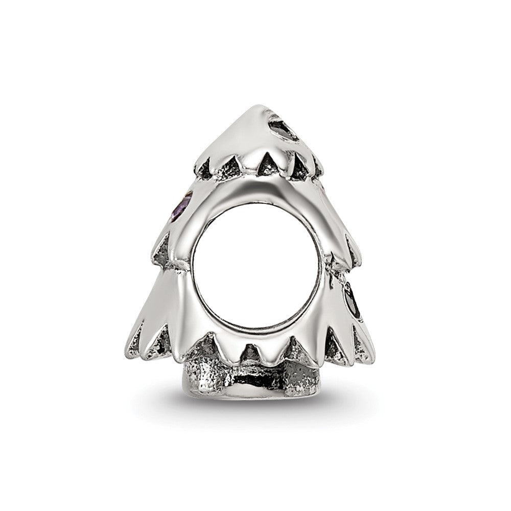 Sterlingsilber Reflections Zirkonia Weihnachten Baum Perle