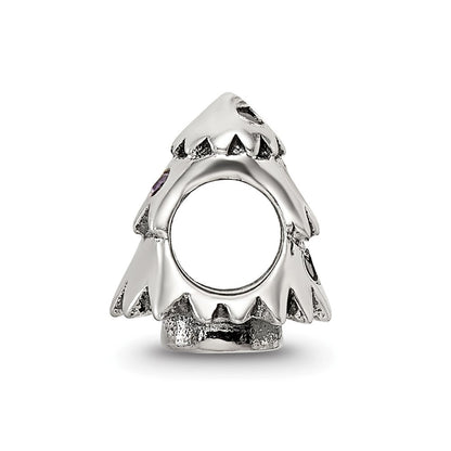 Sterlingsilber Reflections Zirkonia Weihnachten Baum Perle