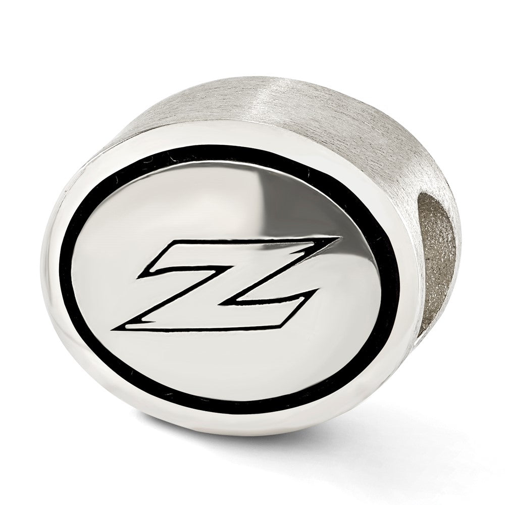 Sterlingsilber Antikisiert University Of Akron Collegiate Perle