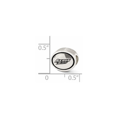 Sterlingsilber Antikisiert University Of Akron Collegiate Perle