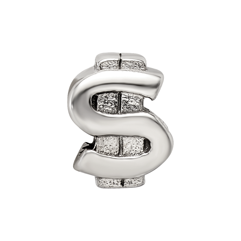 Sterlingsilber Reflections Dollar Zeichen Perle
