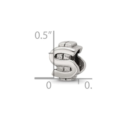 Sterlingsilber Reflections Dollar Zeichen Perle