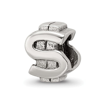 Sterlingsilber Reflections Dollar Zeichen Perle
