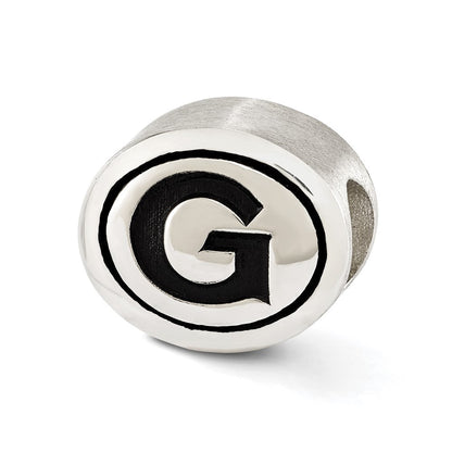Sterlingsilber Antikisiert Georgetown University Collegiate Perle