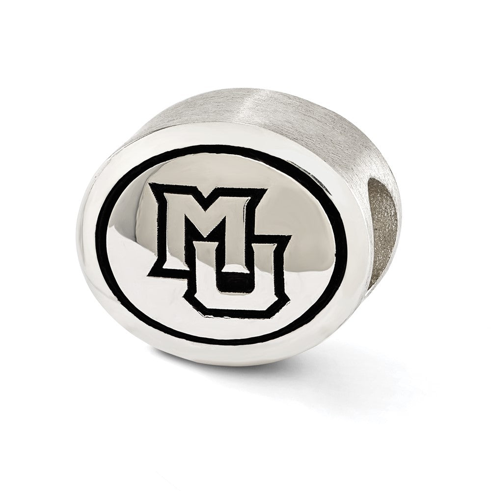 Sterlingsilber Antikisiert Marquette University Collegiate Perle