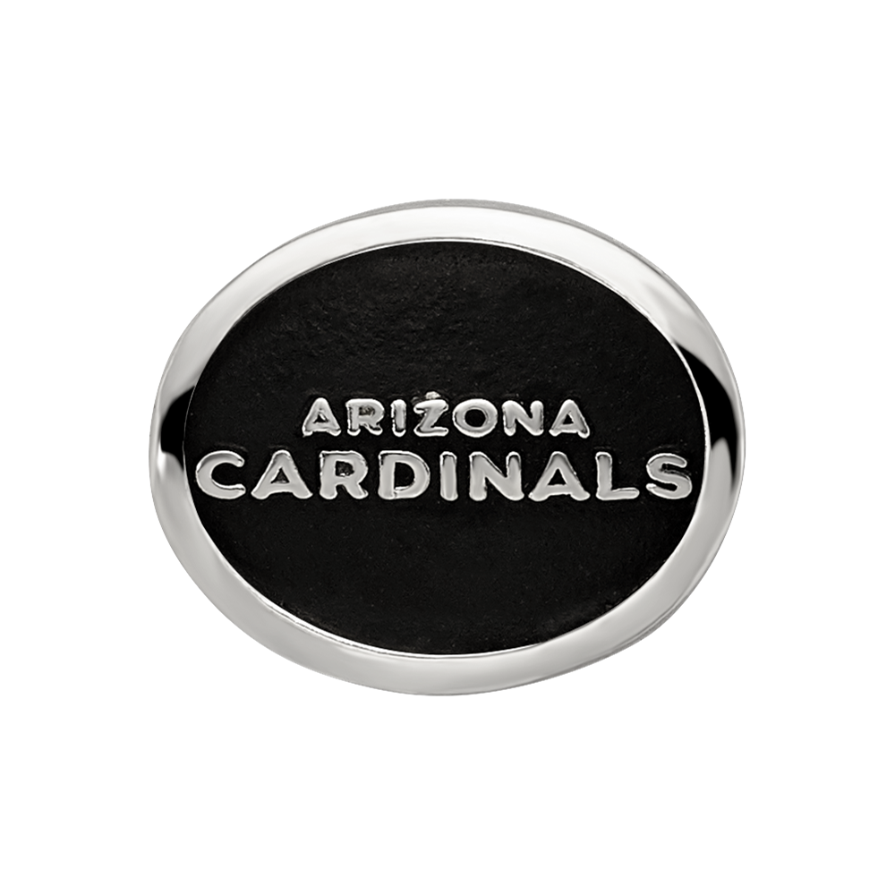 Sterlingsilber Emailliert Logoart Arizona Cardinals Nfl Perle