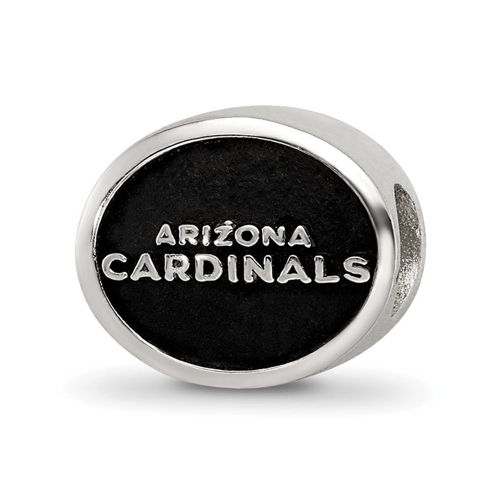 Sterlingsilber Emailliert Logoart Arizona Cardinals Nfl Perle