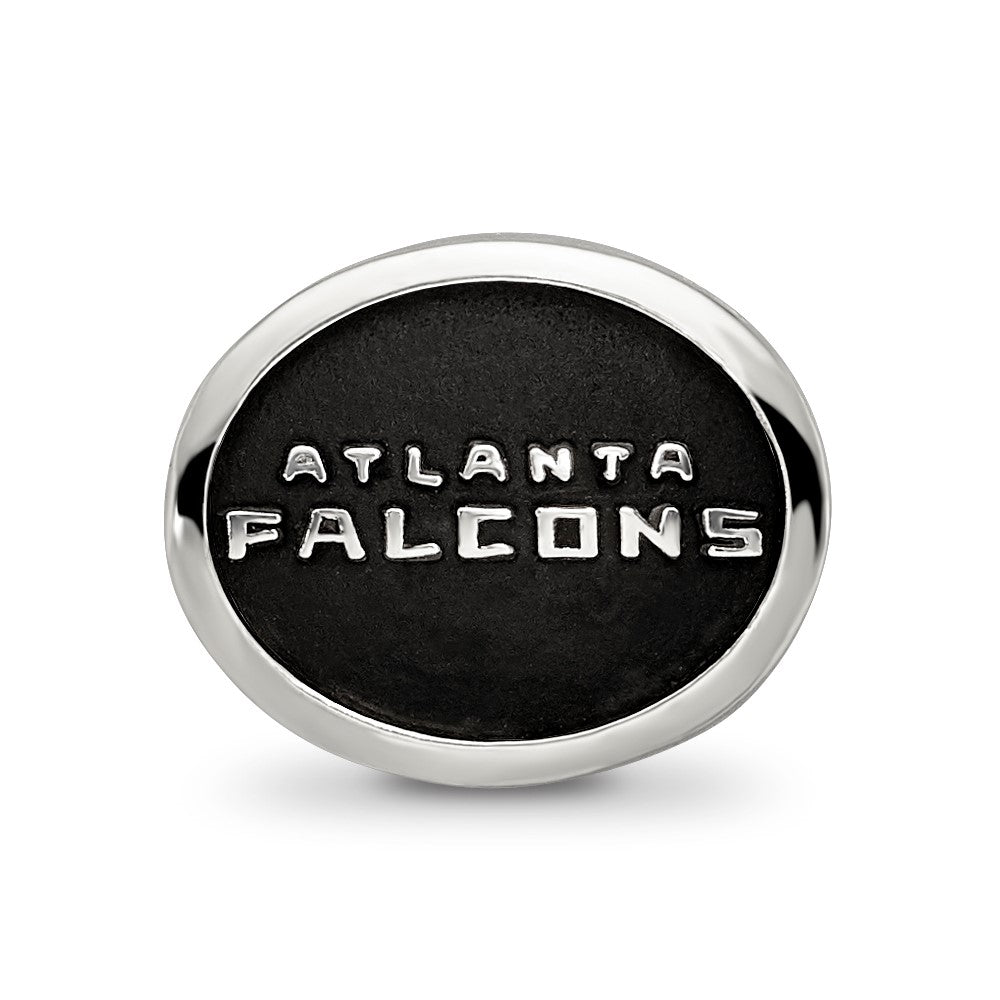 Sterlingsilber Emailliert Logoart Atlanta Falcons Nfl Perle