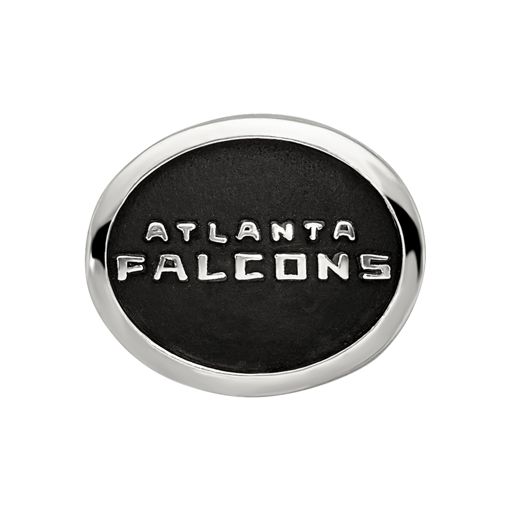 Sterlingsilber Emailliert Logoart Atlanta Falcons Nfl Perle