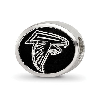 Sterlingsilber Emailliert Logoart Atlanta Falcons Nfl Perle