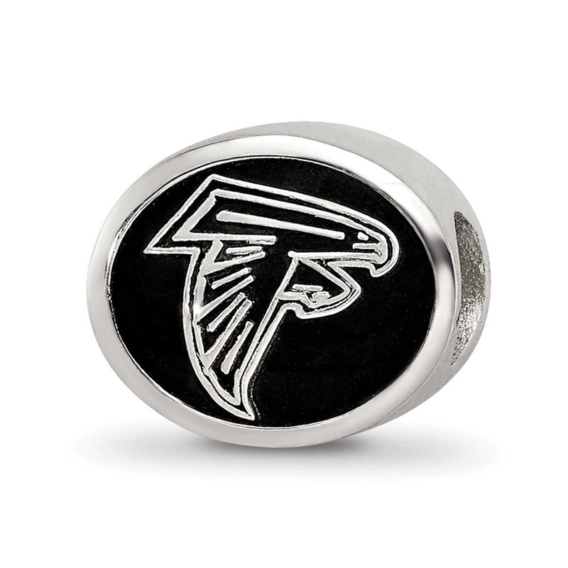 Sterlingsilber Emailliert Logoart Atlanta Falcons Nfl Perle