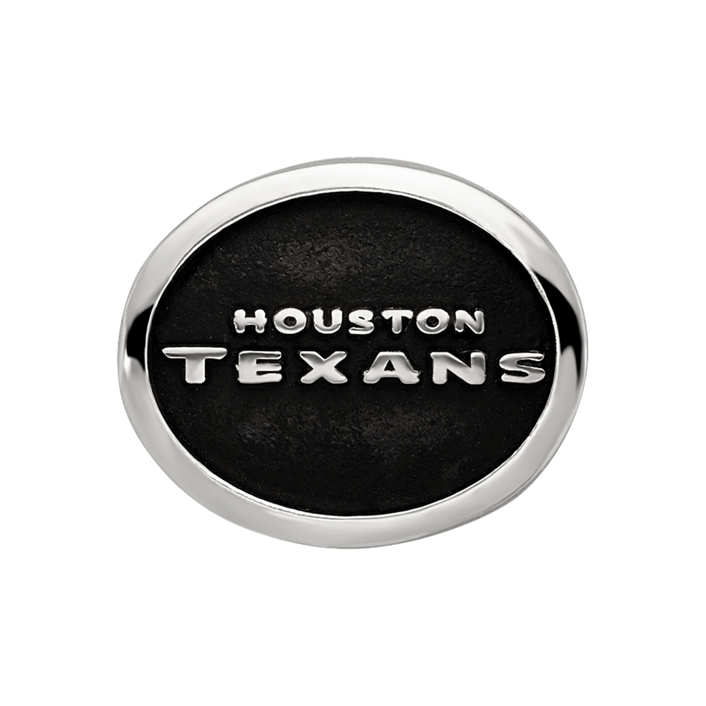 Sterlingsilber Logoart Emailliert Houston Texans Nfl Perle