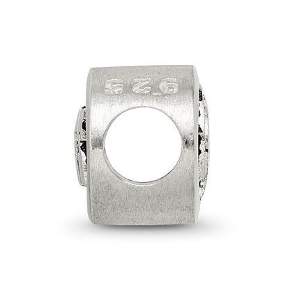 Sterlingsilber Logoart Emailliert Indianapolis Colts Nfl Perle