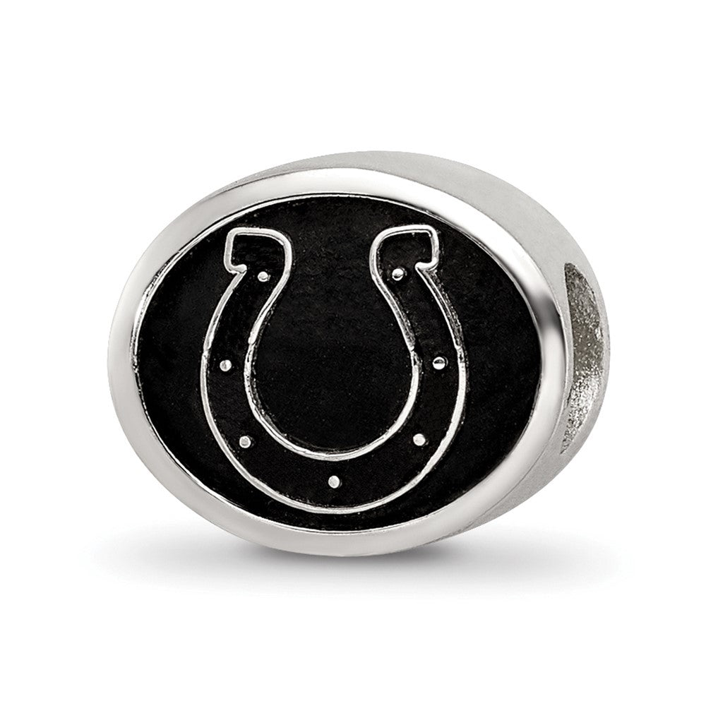 Sterlingsilber Logoart Emailliert Indianapolis Colts Nfl Perle