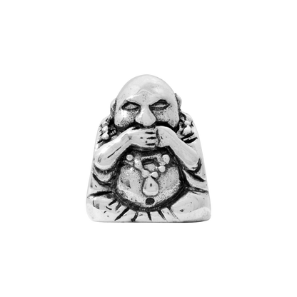 Sterlingsilber Reflections Speak No Böse Buddha Perle