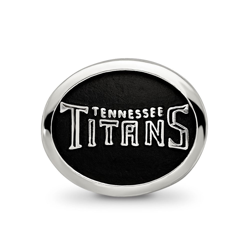 Sterlingsilber Logoart Emailliert Tennessee Titans Nfl Perle