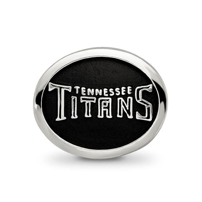 Sterlingsilber Logoart Emailliert Tennessee Titans Nfl Perle