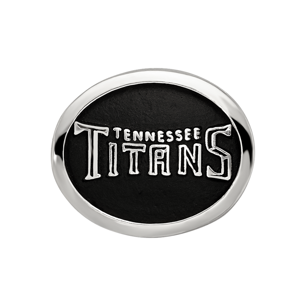 Sterlingsilber Logoart Emailliert Tennessee Titans Nfl Perle