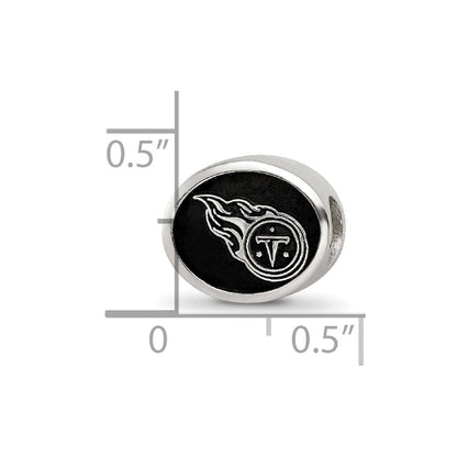 Sterlingsilber Logoart Emailliert Tennessee Titans Nfl Perle